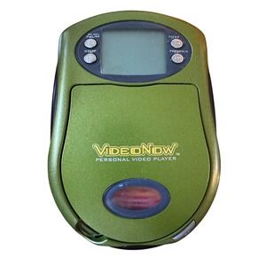 Vintage 2003 Tiger Green VideoNow Personal Video Player Kids Portable Player
